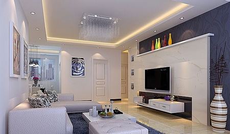 电视背景墙与风水有啥关系 电视背景墙设计之两旁植物摆放宜忌风水