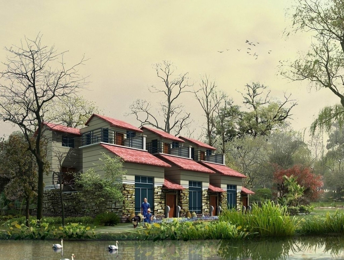 别墅周围的环境风水